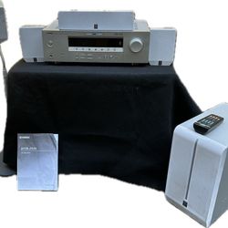 Yamaha HTR-5930 Receiver HiFi Stereo 5.1 Channel Home Theater Bundle