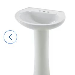 Mansfield pedestal sink