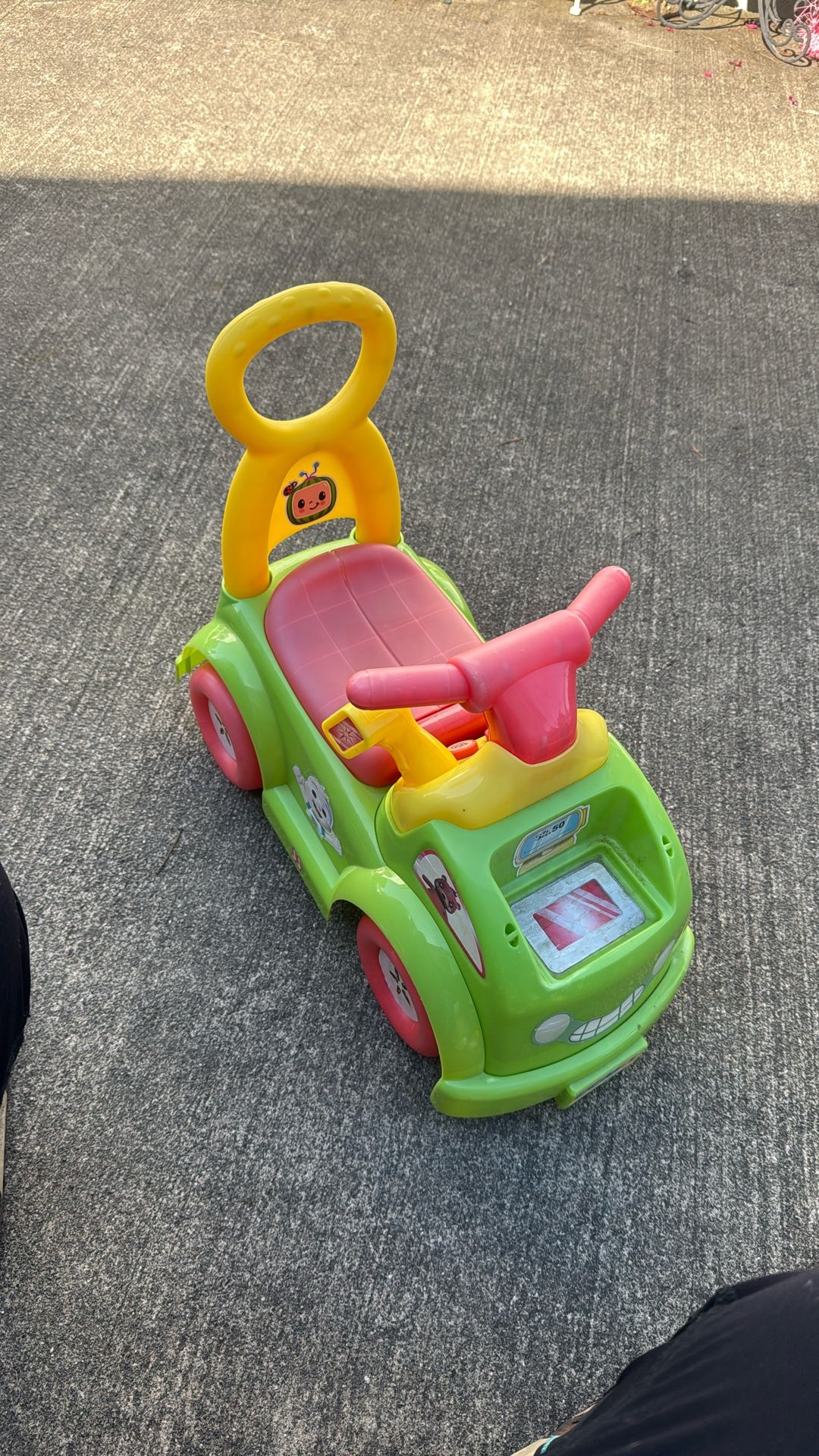 Kids Coco Melon Ride On Car