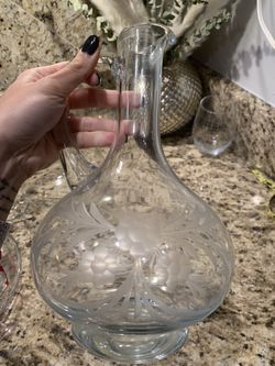 Beautiful Glass Pitcher