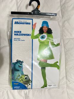 Mike Wazowski Halloween Costume Adult Small