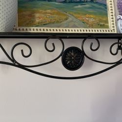 Decorative Metal Shelf