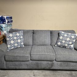 Clean Couch For Sale W/Decorative Pillows