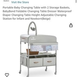 New In Box Baby Changing Table 