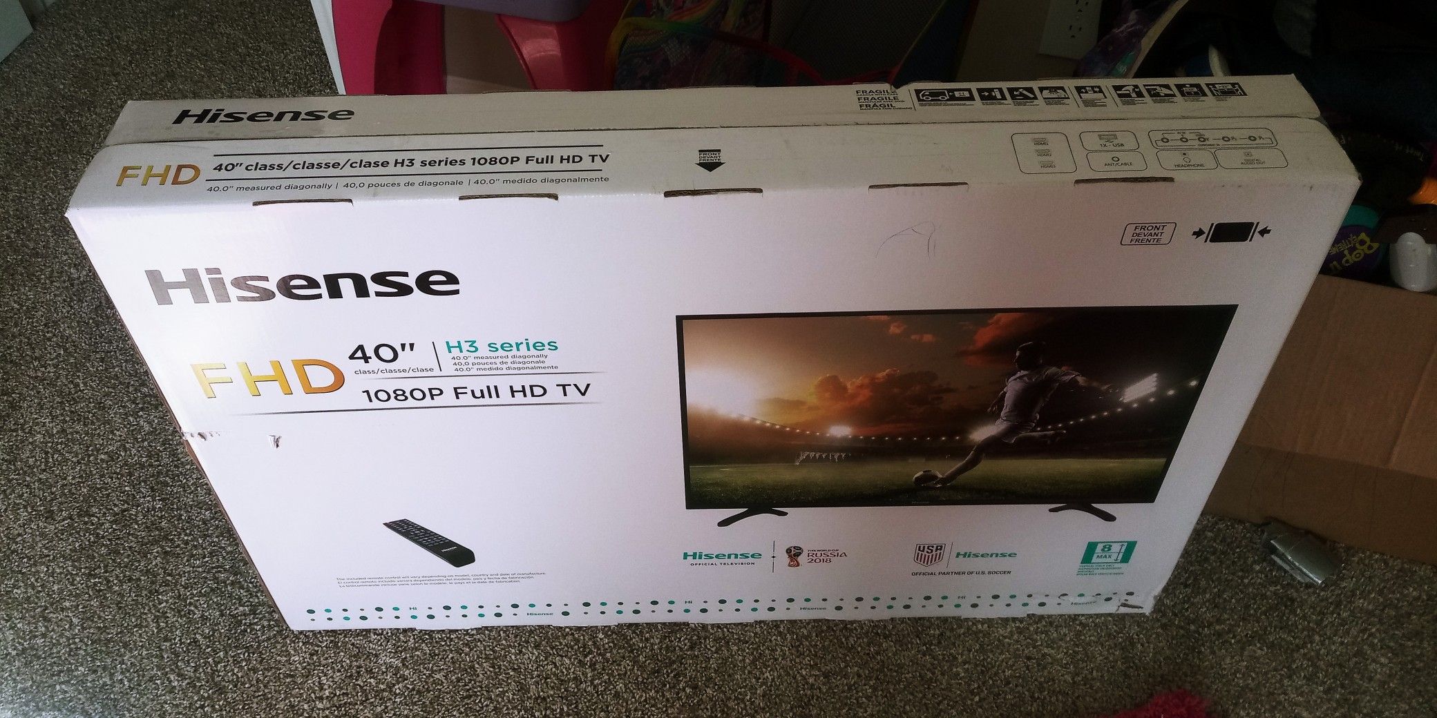 40 inch Hisense HD TV