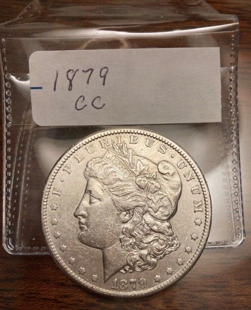 1879 CC morgan dollar see pictures AU