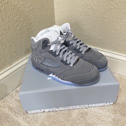 Jordan 5 Wolf Grey Sz 11