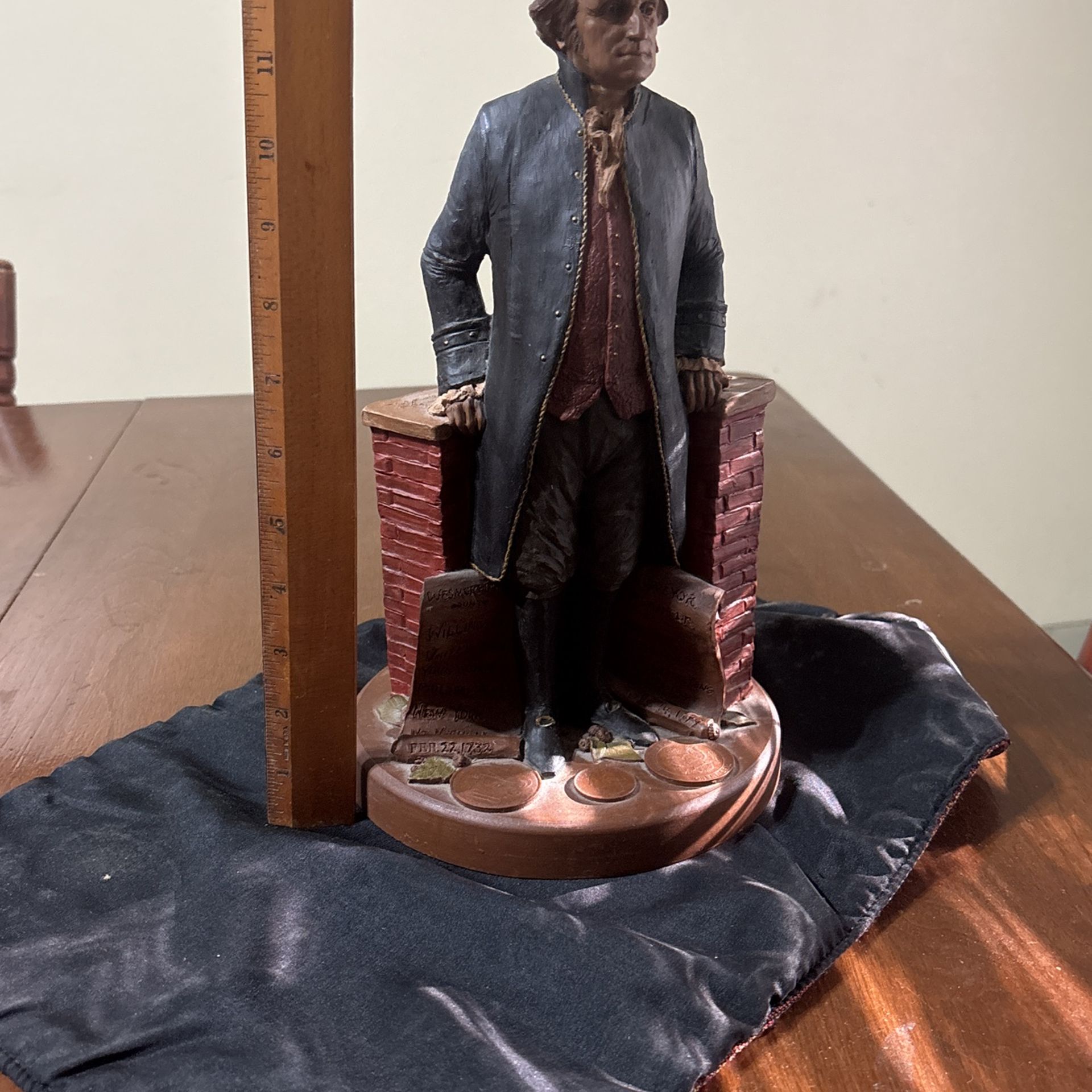 George Washington Signed Statue