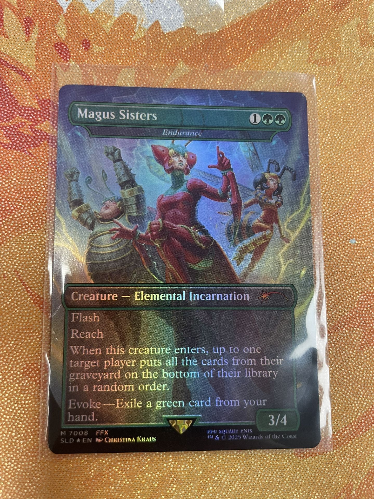 Magus Sisters (endurance) Special Pull Card!