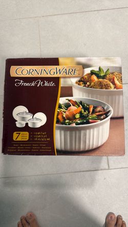 CorningWare French White 7-Piece Set