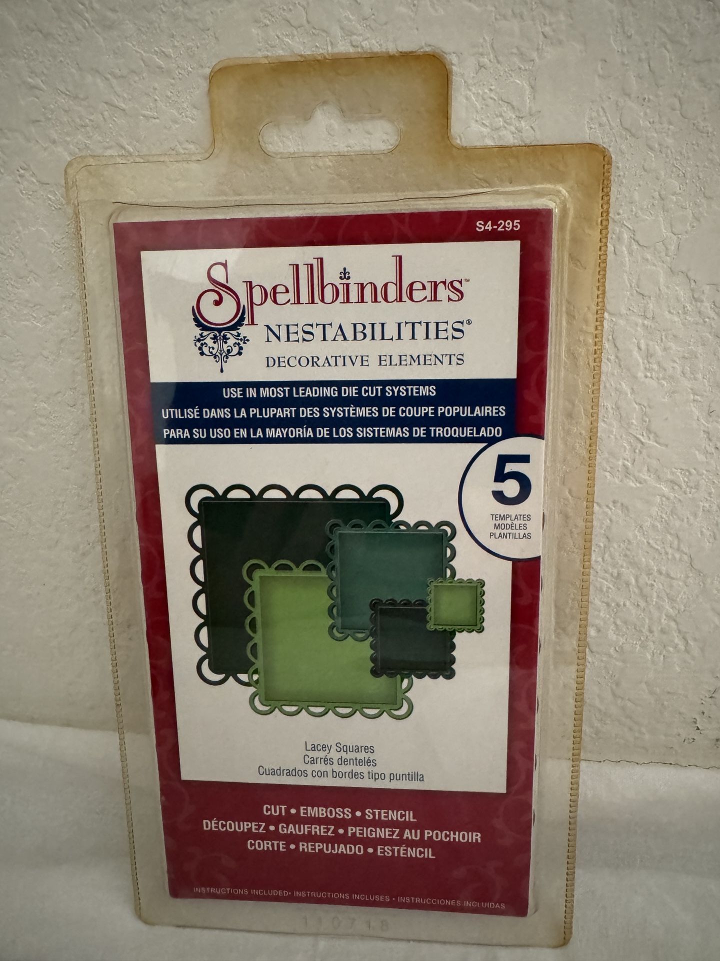 Spellbinders -Lacey Squares