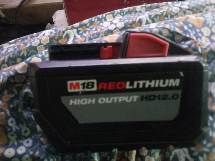 lithium M18 hd12.0