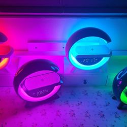 LED WIRELESS CHARGING SPEAKER,Bluetooth. 