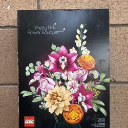 NEW LEGO PRETTY PINK FLOWER BOQUET BOTANICALS