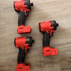 A screwdriver that fits Milwaukee batteries.