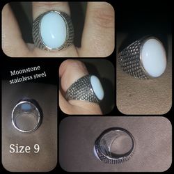 Brand new moonstone ring size 9