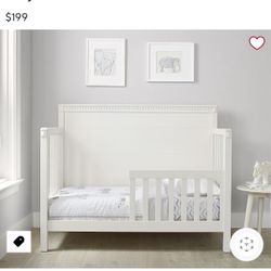 Pottery Barn Rory Crib Toddler Transition 