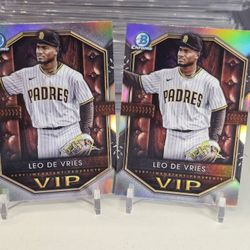 Leo De Vries VIP Rookie Prospect Padres Athletics