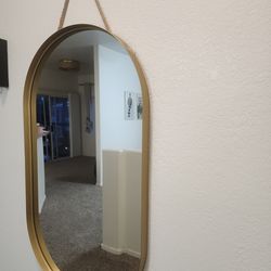 New gold mirror