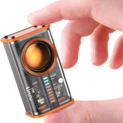 BSZHI Transparent Wireless Bluetooth Speaker Portable Mini Speaker with LED Colorful Lights