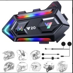 RGB Helmet Bluetooth System