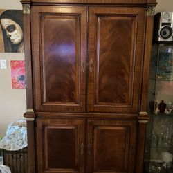 Henredon Natchez Hutch Coffee Station/Bar 