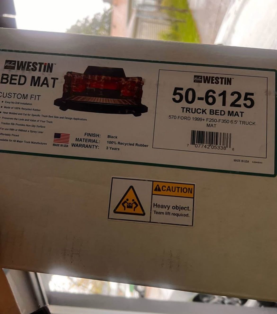 Truck Bed Mat 6.5’ Ford, F250, F350, Chevy, Silverado