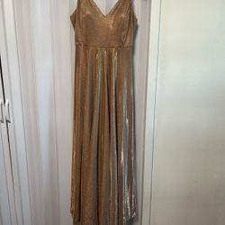 Gold Dress