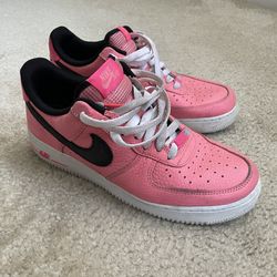 Nike Air Force 1 '07 LV8 "Pink Gaze / Black" — Men's Size 9