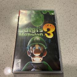 Luigis Mansion 3 Switch Game