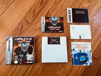 NFL Blitz 2002 - Nintendo Game Boy Advance w/ Box & Manual