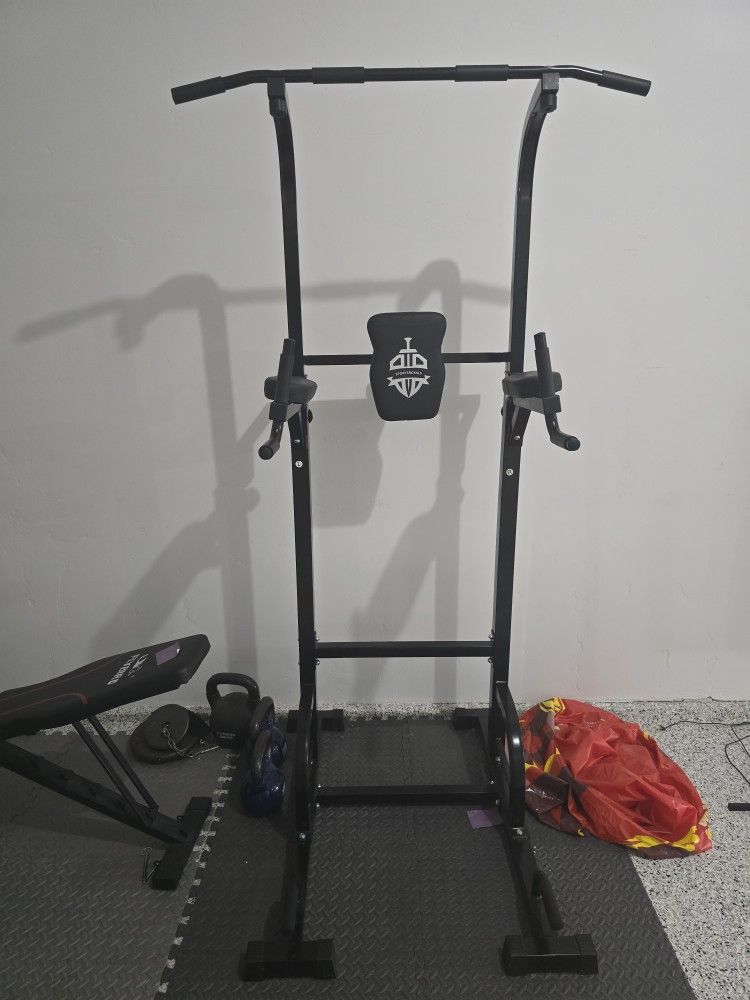 Pull Up And Dip Rack