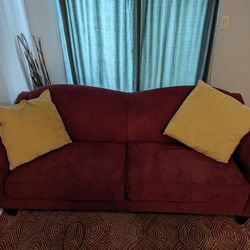 Red Couch / Sofa 