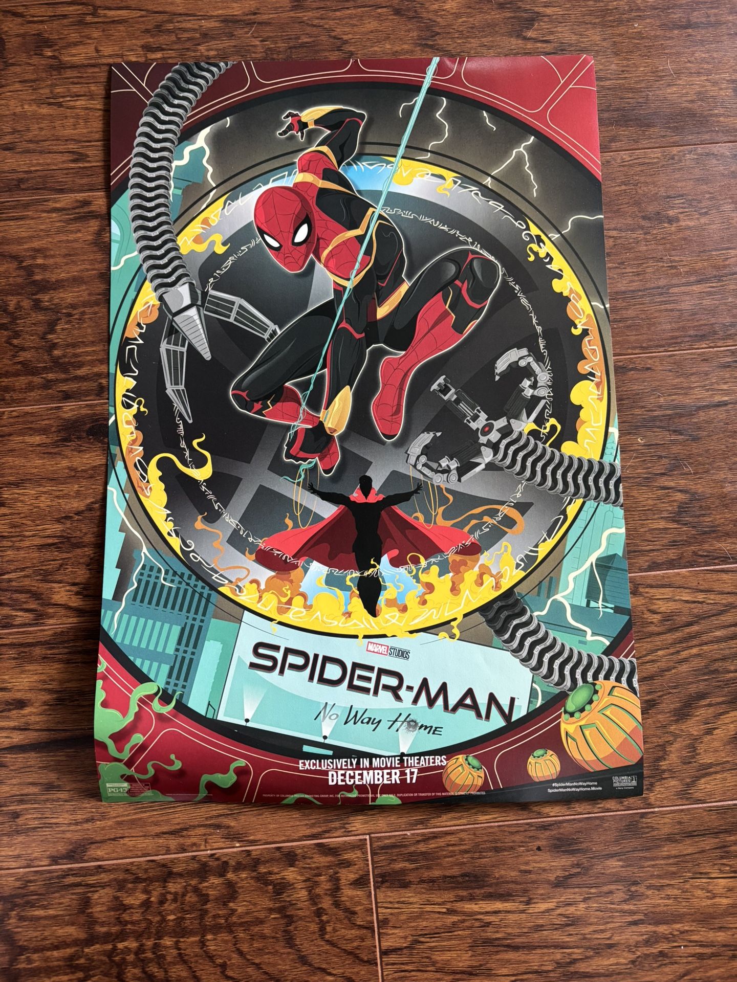 Marvel Spider-Man: No Way Home Medium Sized Movie Poster