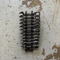 Matco Stubby Ratcheting Wrenches Metric