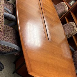 Large Conference Table  Seating  8 Plus 