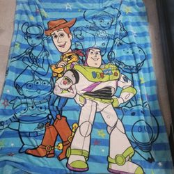 Disney Pixar Toy Story 4 Plush Throw Blanket