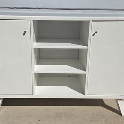 White dresser