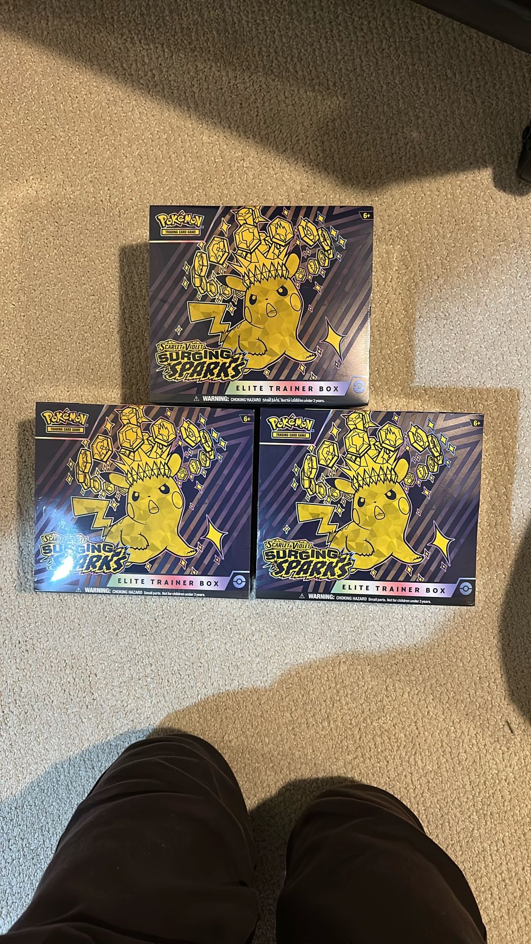 Surging Sparks ETB's