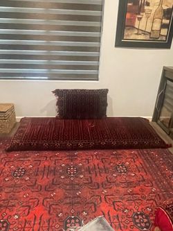 Middle Eastern  seating cushion with pillow