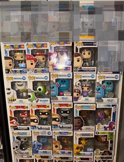 Various Disney Funko Pops