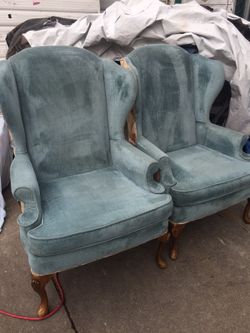 Two vintage chairs