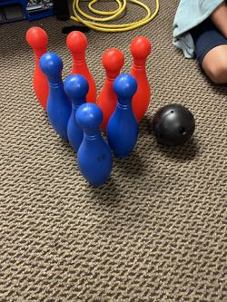 Bowling Set - Plastic For Kids 