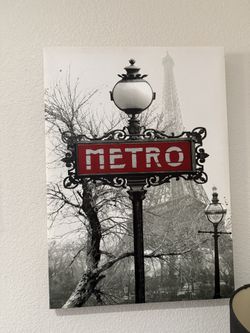 Metro Sign Artwork