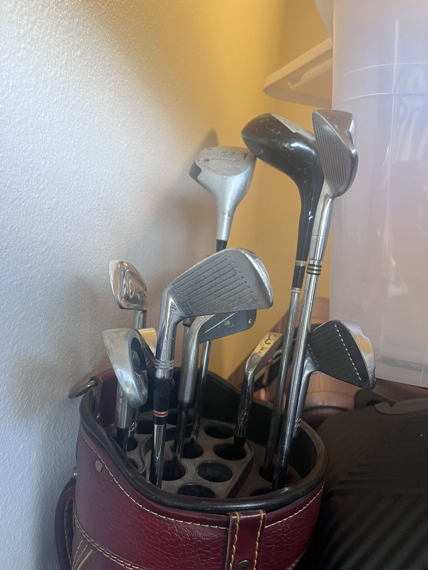 Golf Clubs Mix Set And Bag