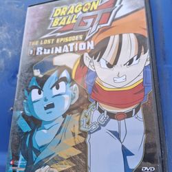 Dragon Ball GT DVD The Lost Episodes Ruination And Activation DBZ Anime
