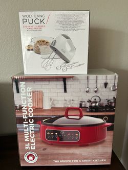 Hand mixer or electric cooker
