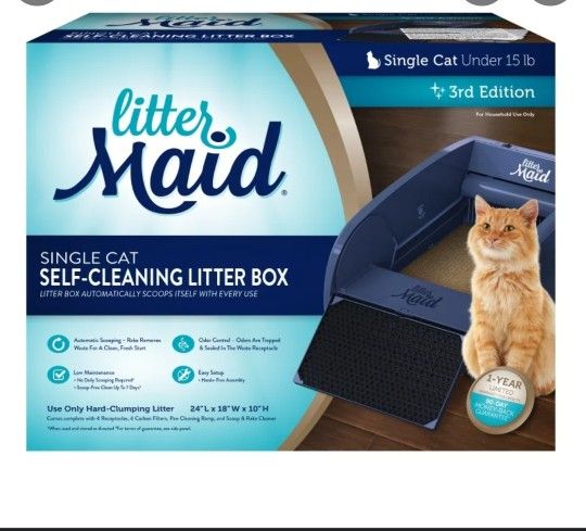 Litter Maid Self Cleaning Litter Box 