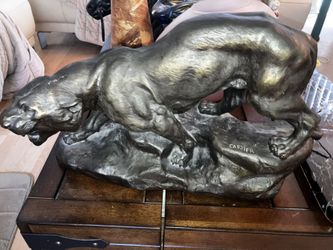 $135 Sculpture Metal Figurine Circa 1905 Thomas Francois Cartier