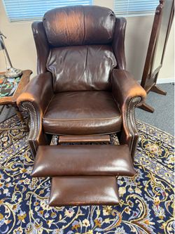 Free, comfortable, leather recliner